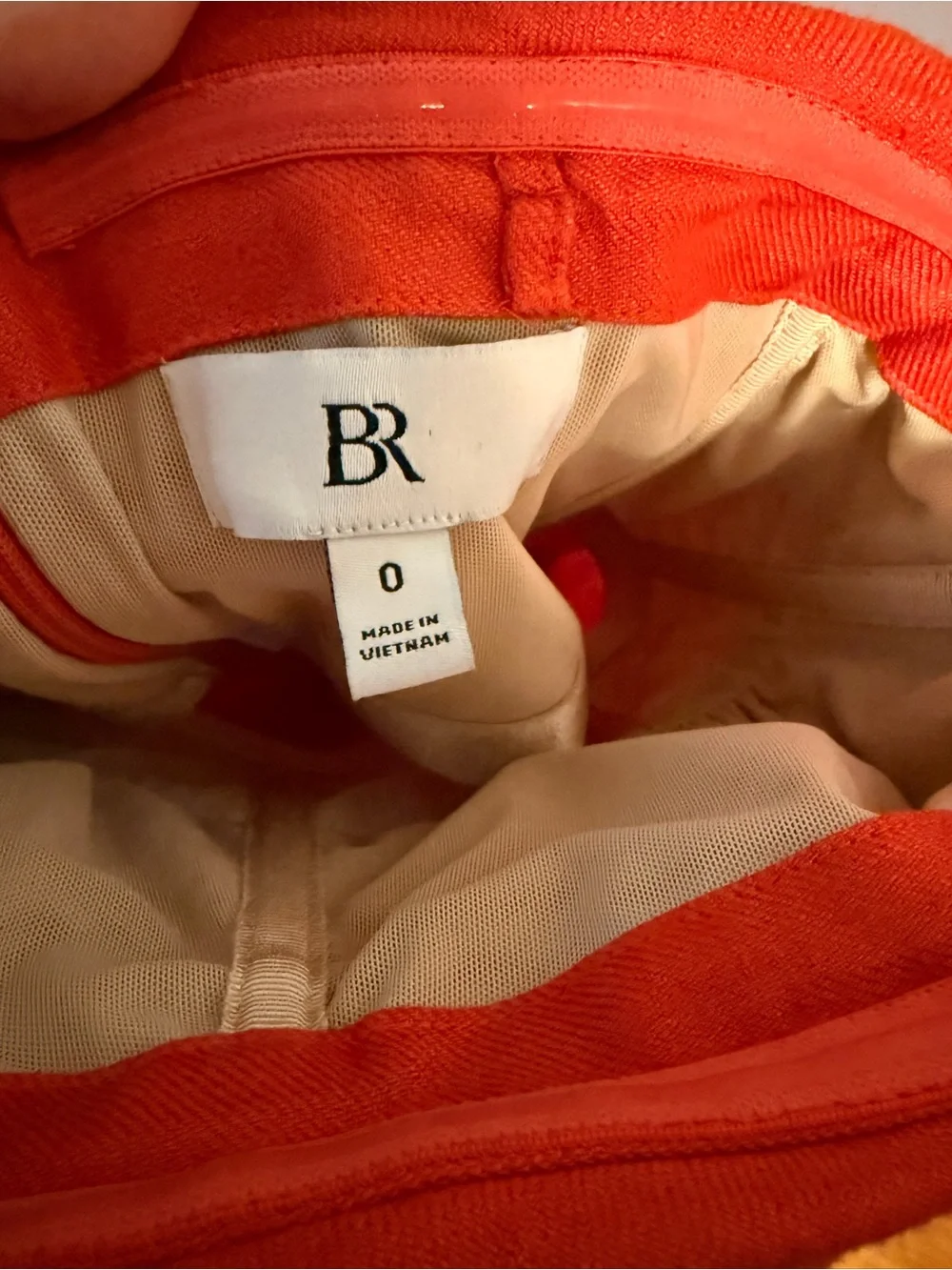 Banana Republic Linen Strapless Wide-Leg Jumpsuit - Bright Orange-Red
